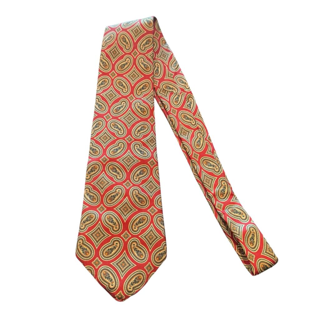 Liberty of London Silk Paisley Neck Tie Made in USA